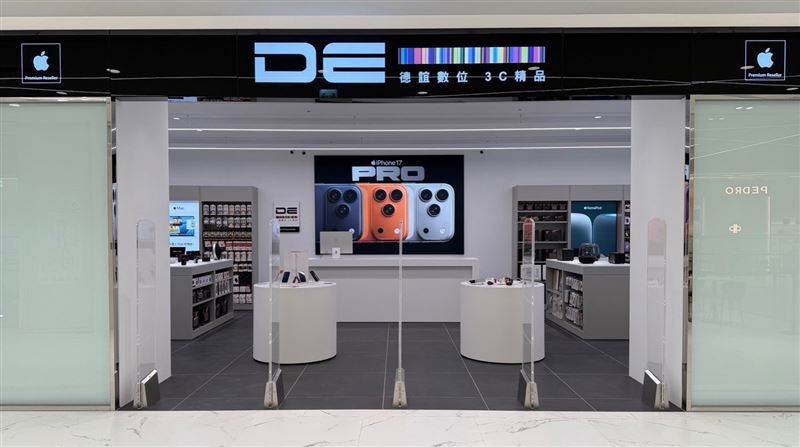 德誼數位進駐台中新地標漢神洲際購物廣場。（圖／品牌業者提供）