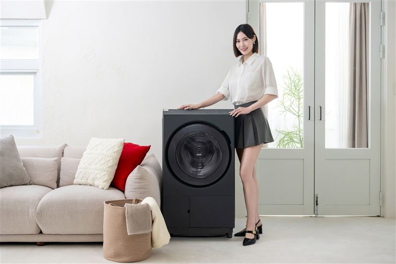 日立熱泵洗脫烘滾筒洗衣機BD-SZ150KJ主打一機完成洗、脫、烘全方位體驗。（圖／品牌業者提供）