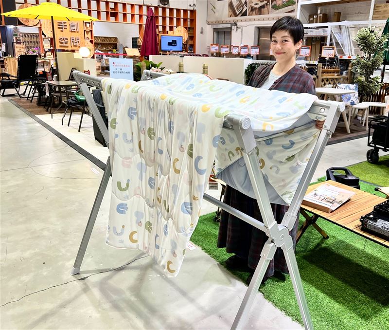 特力屋祭出「曬衣神器」三大提案。（圖／品牌業者提供）