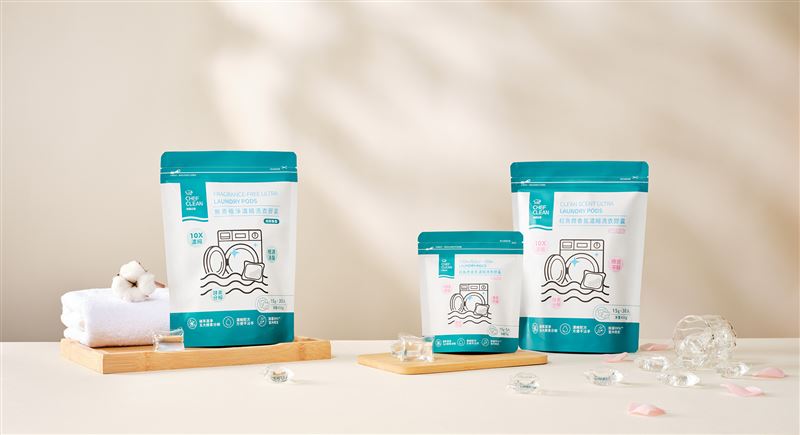 淨毒五郎推出二款高濃縮洗衣膠囊。（圖／品牌業者提供）