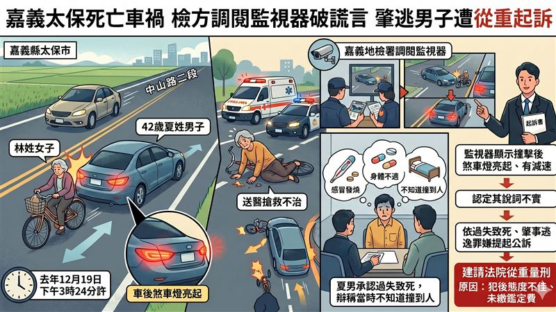 「發燒啦！」　撞死人肇逃詭辯下場曝