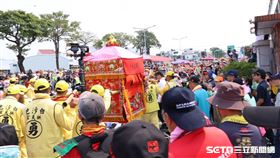 白沙屯媽祖,粉紅超跑(圖／記者鄭孟晃攝影）