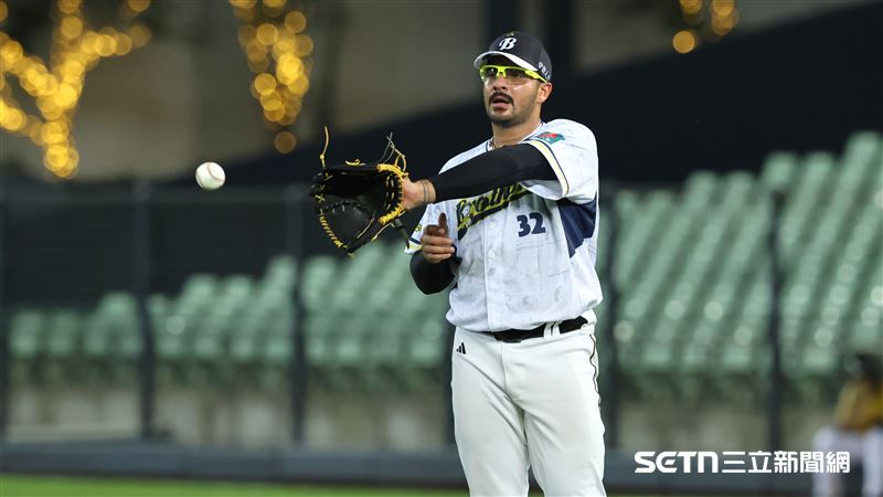 中信兄弟先發投手羅戈。（圖／記者劉彥池攝影）