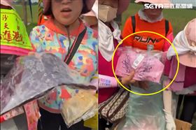 香燈腳,白沙屯媽祖,內衣(圖/翻攝threads)