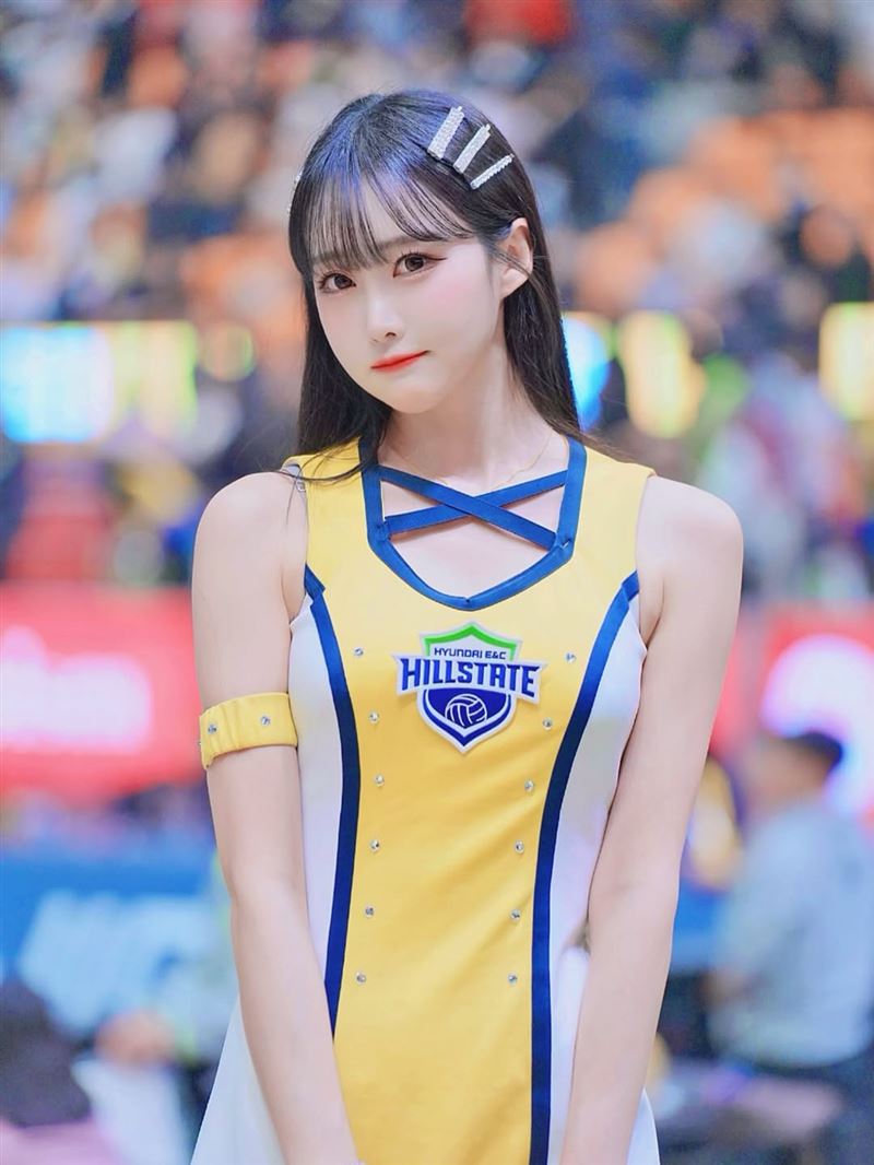 起亞虎啦啦隊隊長鄭嘉睿外型甜美頗受球迷歡迎。（圖／翻攝自IG @ga0_0ye）