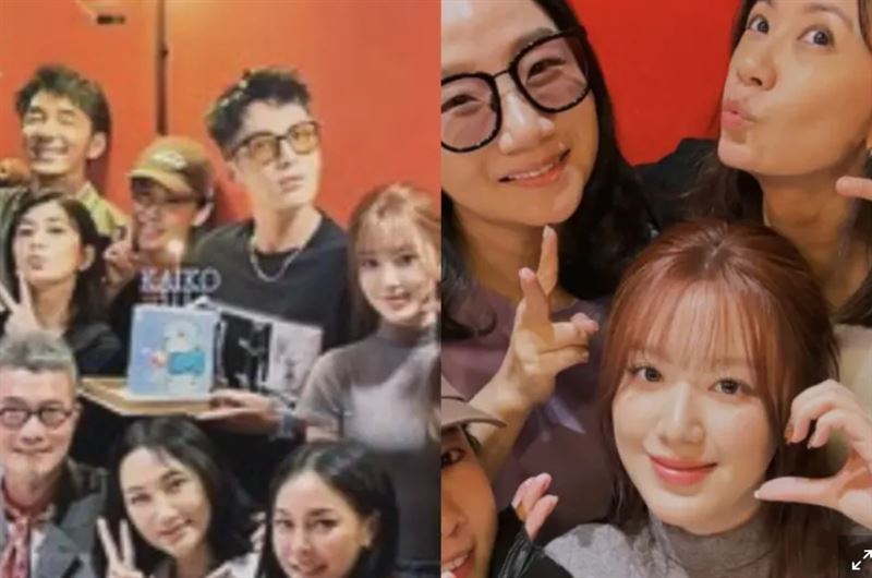 柯震東和舒華2024年就被爆熱戀，起因是陶晶瑩在社群曬出了兩人合照。（圖／翻攝自陶晶瑩臉書）