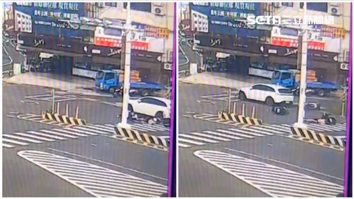 40歲女毒駕⋯3騎士遭撞肉貼地！畫面曝光