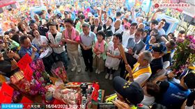 白沙屯,白沙屯媽祖,柯文哲,北港,北辰派出所（圖／翻攝YT白沙屯媽祖網路電視台）