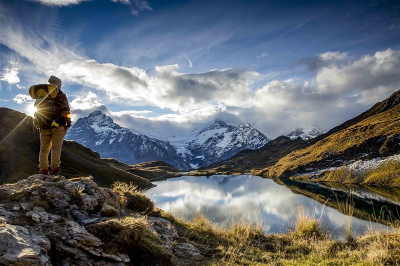 格林德瓦巴克哈普湖秋景Grindelwald_Bachalpsee Autumn。（圖／格林德瓦旅遊局提供）