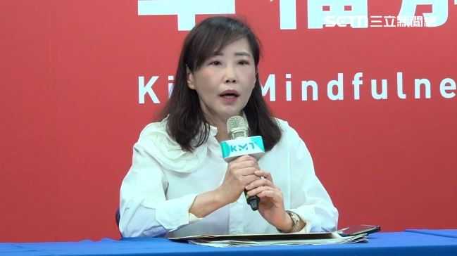 國民黨文傳會主任尹乃菁時事回應（圖／翻攝畫面）