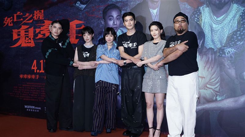 電影《死亡之握：鬼牽手》演員們親自現身分享拍攝的過程。（圖／記者趙于瑩攝影）