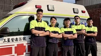 6旬男OHCA瀕死式呼吸　家屬急衝消防隊