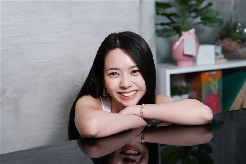 曾薀帆接受《三立新聞網》專訪。（圖／記者趙于瑩攝影）