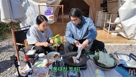 白智榮將酷澎的配送保冷袋公物私用。（圖／翻攝自youtube＠백지영 Baek Z Young）