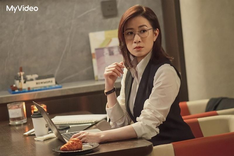 佘詩曼審少年犯壓力爆棚。（圖／台灣大哥大MyVideo提供）