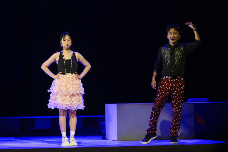 《會演是英雄》茵聲難忘與唐從聖等前輩在舞台上火花，也很期待新一季成員的演出。（圖／英雄會文創提供）