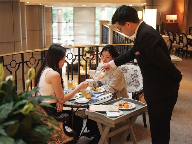 茶苑每週四至週日限定,提供逾30道綠色美饌吃到飽。(圖/飯店旅宿業者提供)