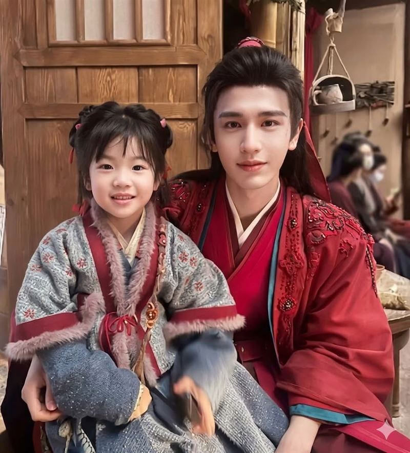 曹晏寧非常討喜，尤其她對著張凌赫甜喊「姐夫」的表情，讓張凌赫樂開花。（圖／翻攝自曹晏寧IG）