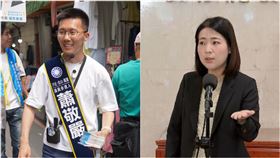 不爽蕭敬嚴被考紀會停權1年勝出，參選資格引發質疑，徐巧芯怒噴新北市黨部「就是一坨屎」。（圖／翻攝自蕭敬嚴臉書、資料照）
