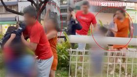 屏東,小孩,監視器,警方,玩具,永大公園,扯髮,外配（圖／民眾提供）