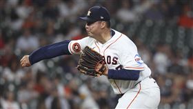 鄧愷威主投2局0失分。（圖／路透社／達志影像）