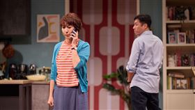 此次張詩盈與莊凱勛首度合作飾演夫妻，她形容加上過往不同版本的搭檔經驗，彷彿同時擁有「三個不同的老公」。（圖／艾彼新創股份有限公司提供）