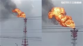 環保局,中油,燃燒塔,新三輕,壓縮機,林園,高雄,跳車（圖／議員邱于軒提供）