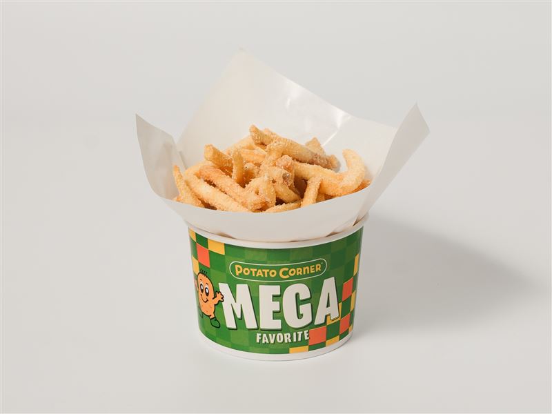 Potato Corner全新口味「海鹽焦糖風味粉」。（圖／Potato Corner提供）