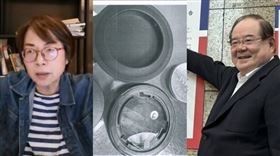 國民黨稱李乾龍座車被裝追蹤器，但警方證實是「防丟定位器」，黃智賢則不懂為何李乾龍不報案（組合圖）