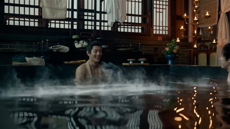 肖戰沐浴戲。（圖／Disney+提供）