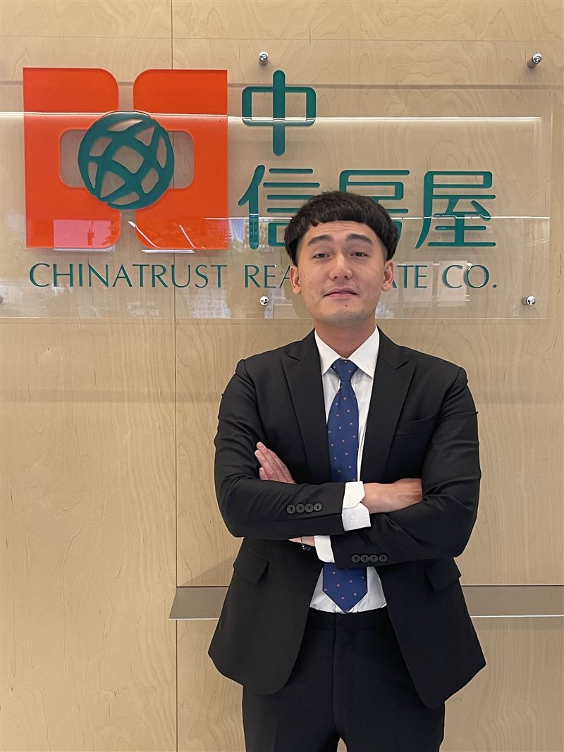 面試竟要講笑話？中信房屋傑出不動產經紀人員李唐：那是我找到歸屬感的開始。（圖／業者提供）