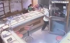 新／台南永康驚傳銀樓遭搶百萬 搶匪落網(圖/翻攝畫面)