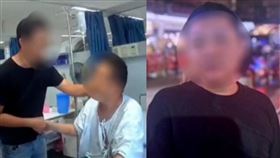 泰國警方與觀光警察聯手展開搜索，最終於當地醫院尋獲失聯3天的該名台灣男子。（翻攝自amarintv）