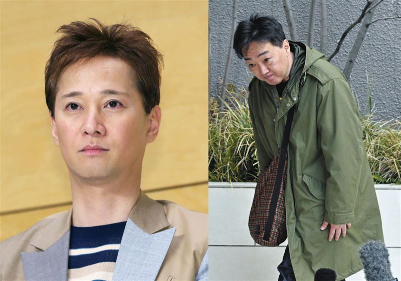 性醜聞後，傳出中居正廣的最新工作意向曝光，傳受好友小澤一敬（右）影響，有意復出。（資料畫面）