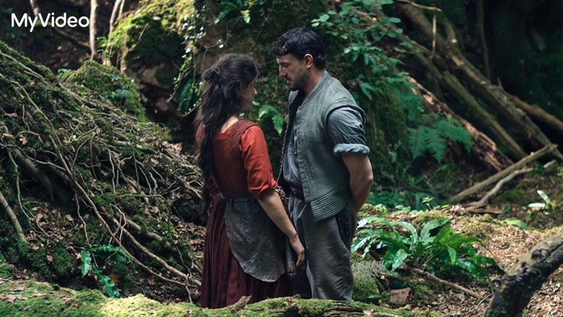 文學改編電影《哈姆奈特》，由潔西伯克利主演。（圖／台灣大哥大MyVideo提供）