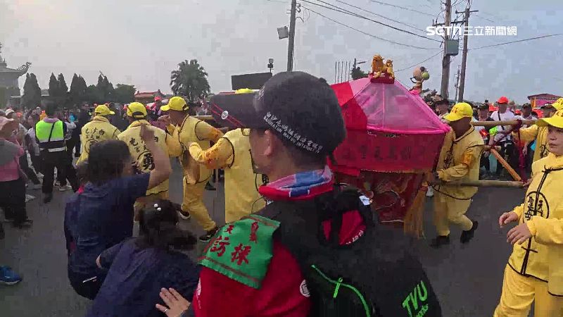 白沙屯媽祖進香，吸引大批信眾共襄盛舉