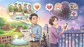 熟年離婚,退休,移居