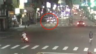 小黃撞自行車騎士倒地　運將竟當場駛離！