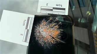 擋風玻璃出現彈孔！真相曝竟是「乾鳥糞」