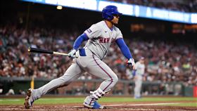 紐約大都會隊主力重砲索托（Juan Soto）因傷缺陣，球隊苦吞9連敗。（圖／美聯社／達志影像）