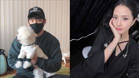 目前韓網盛傳涉案者疑為金正勳（左），即BLACKPINK成員Jisoo（右）的哥哥，但此說法尚未獲官方證實，相關單位亦未公布身分。（圖／翻攝自IG @sooyaaa、網路_）