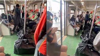 台鐵當貨運?女「8大袋行李」害誤點還嗆人