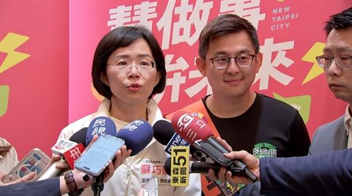沈伯洋選北市？蘇巧慧：靜待黨中央決定