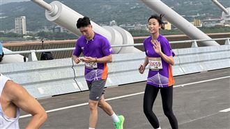 淡江大橋「嬌」點！奧運銅牌甜心也來路跑
