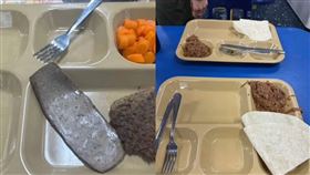 中東美軍淪海上棄兒？前線餐僅幾絲肉絲、玉米餅（圖／翻攝Ｘ@sentdefender）