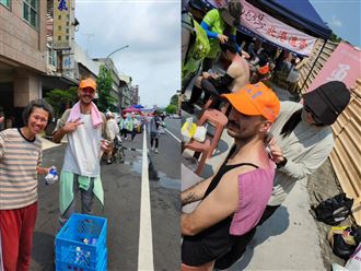 法國生白沙屯走累…94歲老奶奶收留過夜