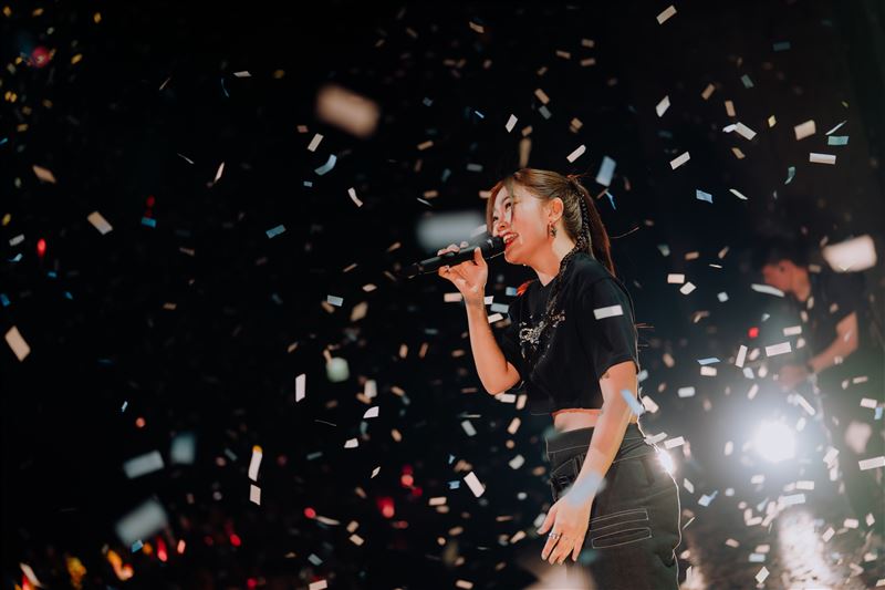 DIOR大穎日前於台北舉辦演唱會。（圖／KKLIVE 提供）