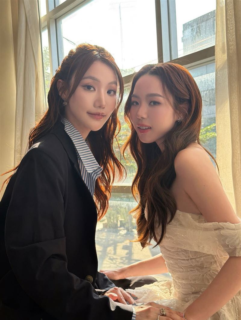 泰流GL劇「我唯一的陽光」豺狼霸總Atom，與小兔子偶像Mer將在4月26日來台會粉絲。（圖／Flux沐璨國際提供）