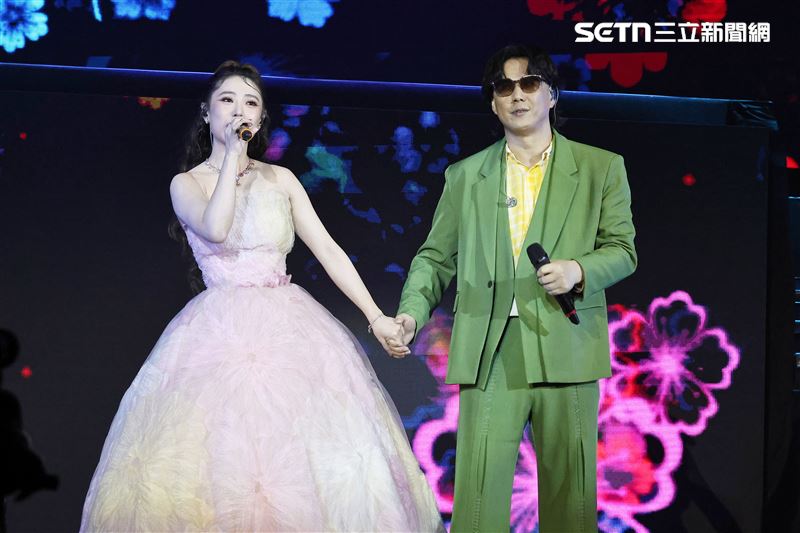 陳怡婷演唱會與蕭煌奇同台。（圖／記者鄭孟晃攝影）