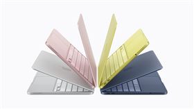今年推出整體採用60%再生材料的 MacBook Neo。（圖／Apple提供） 